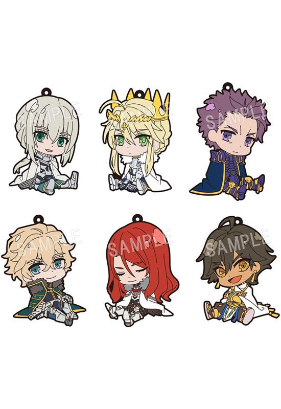 Fate/Grand Order -Divine Realm of the Round Table: Camelot- Chugai Mining Petanko Trading Rubber Strap (1 Random Blind)