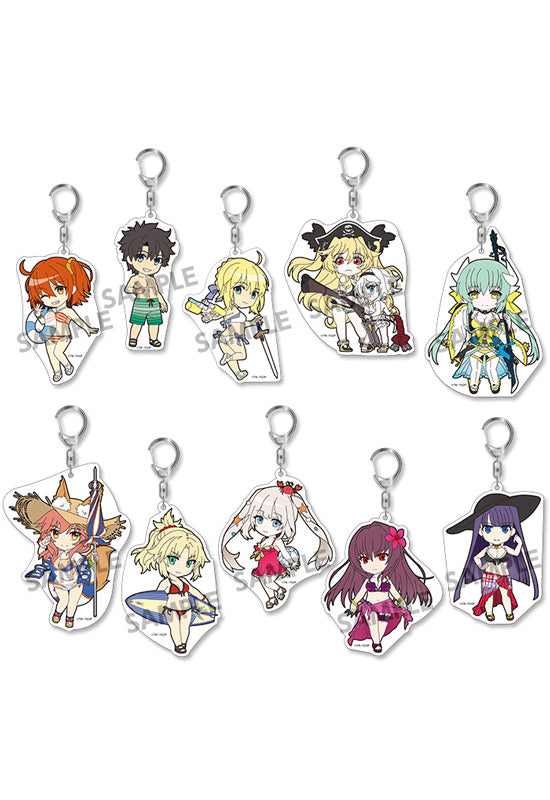 Fate/Grand Order HOBBY STOCK Pikuriru! Fate/Grand Order Trading Acrylic Keychain vol.7 (Set of 10 Characters)