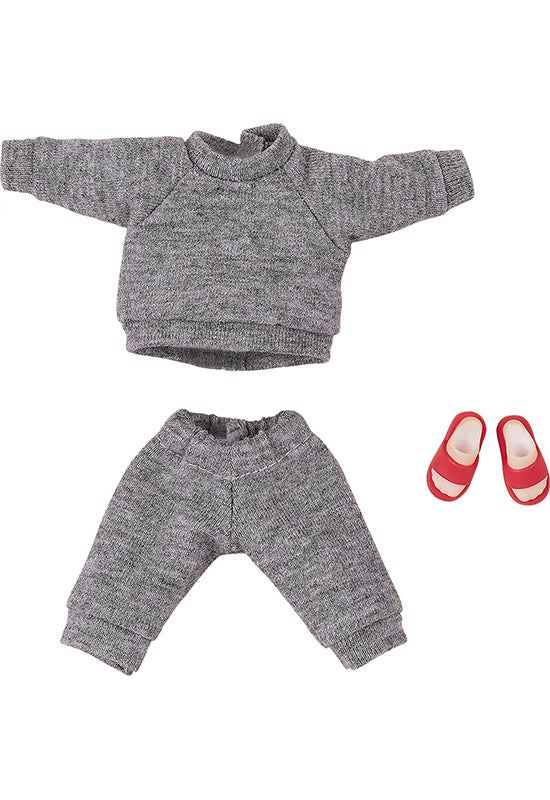 Nendoroid Doll Outfit Set: Sweatshirt and Sweatpants (Gray)
