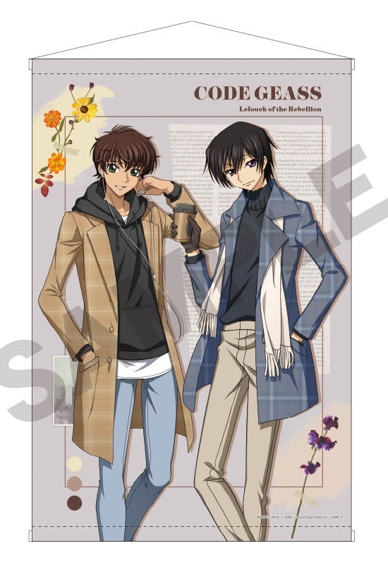 Code Geass Lelouch of the Rebellion Crux B2 Tapestry Gray