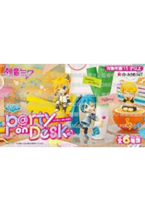 HATSUNE MIKU Re-Ment Party on Desk(Box of 6)