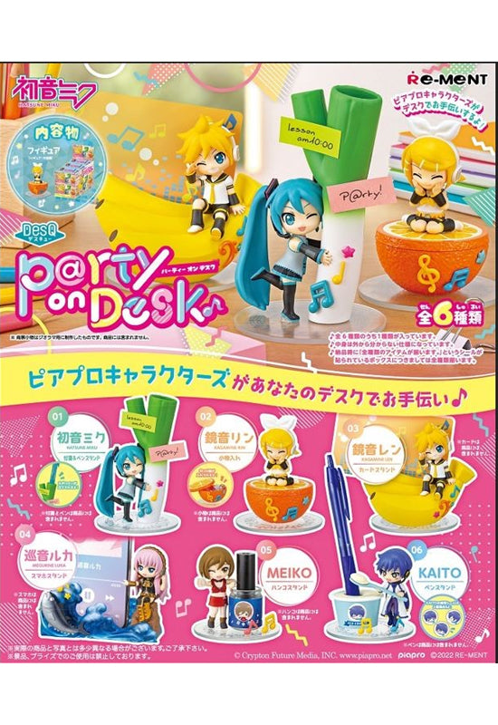 HATSUNE MIKU Re-Ment Party on Desk(1 Random)