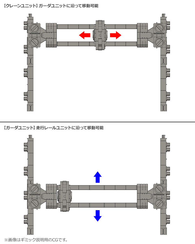 HEXA GEAR Kotobukiya BLOCK BASE 05 CRANE OPTION