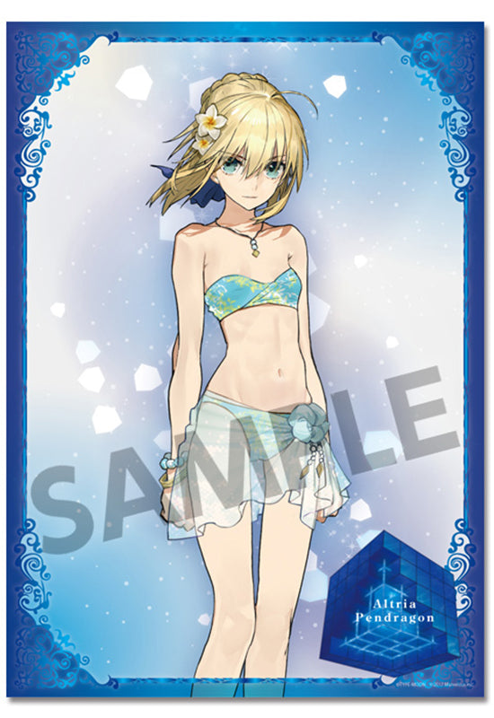 Fate/EXTELLA HOBBY STOCK Clear Poster Altria Pendragon