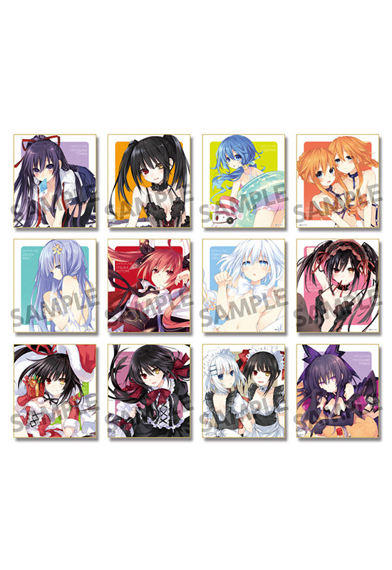 Date a Live HOBBY STOCK Date a Live Trading Mini Shikishi vol.1 (Box of 12 Blind Pack)