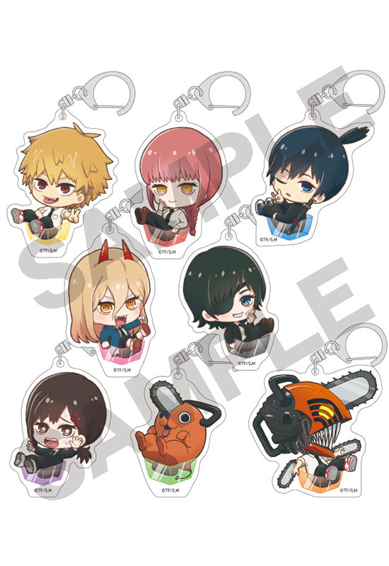 Chainsaw Man Crux Trading Acrylic Key Chain Hacosupo