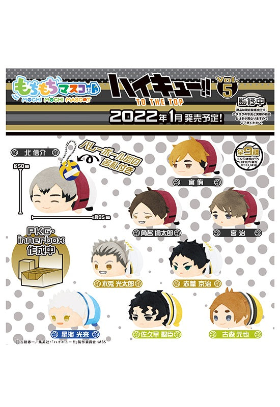 Haikyu!! To The Top Takaratomy Arts Mochimochi Mascot Vol. 5 (1 Random)