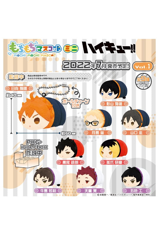 Haikyu!! Takaratomy Arts Mochimochi Mascot Mini Vol. 1 (Box of 9)