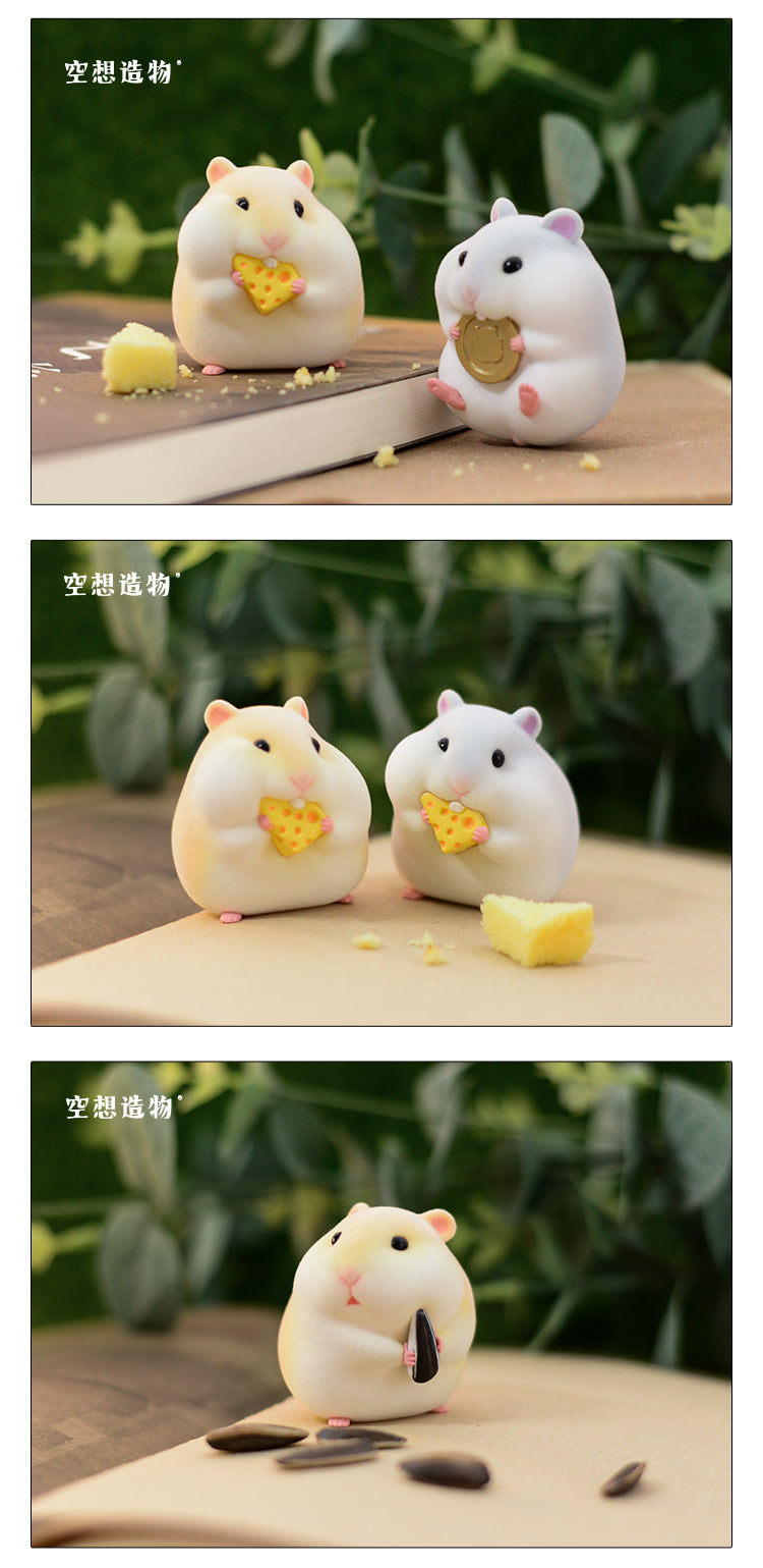 KONGZOO THE GLUTTONOUS HAMSTERS SERIES (Set of 8 Characters)