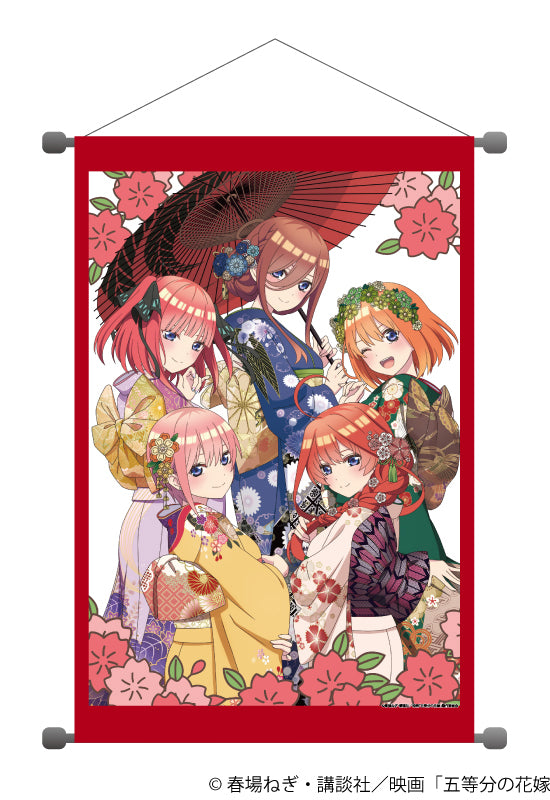 The Quintessential Quintuplets TOKYOGETS Hanafuda Pattern Tapestry