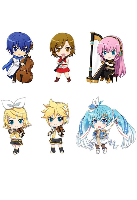 Character Vocal Series 01: Hatsune Miku Good Smile Company Nendoroid Plus Collectible Keychains: Band together 01 (Set of 6 Characters)