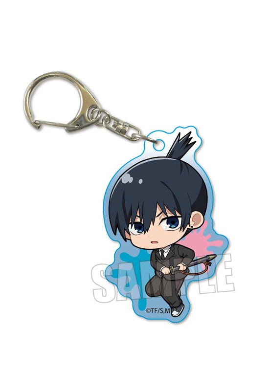 Chainsaw Man Bell House Action Series Acrylic Key Chain Hayakawa Aki