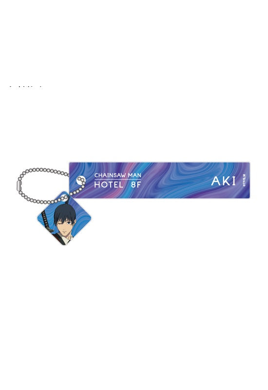 Chainsaw Man Ponycanyon Planning Hotel Key Chain Hayakawa Aki