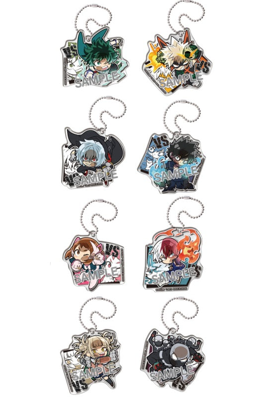 My Hero Academia Takaratomy Arts Pita! Defome Hero vs Villains Acrylic Key Chain (1 Random)