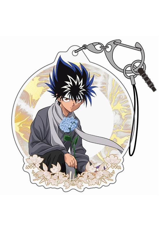 YuYu Hakusho Cospa Original Illustration Hiei Acrylic Multi Key Chain Bouquet Ver.