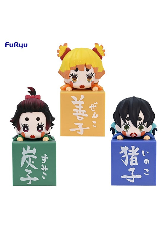 Demon Slayer: Kimetsu no Yaiba FuRyu Hikkake Figure Sumiko /Zenko /Inoko set