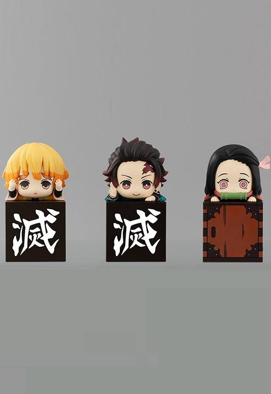 Demon Slayer: Kimetsu no Yaiba: FURYU Hikkake Figure-Set (3 items)(REPRODUCTION)