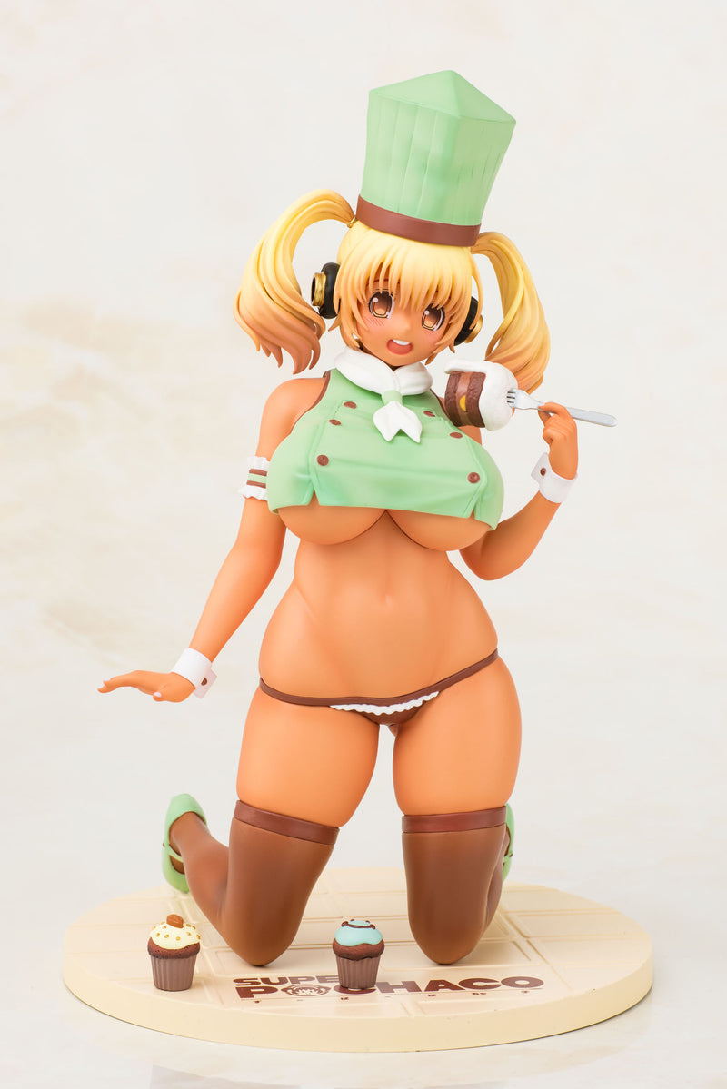 Super Pochaco Chara-ani Nama Figure Patissier Choco Mint Ver. 1/6 PVC Figure