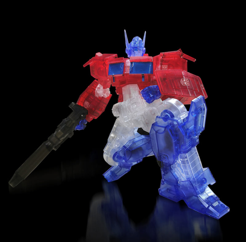 TRANSFORMERS Flame Toys Furai Model Optimus Prime (Clear ver.)