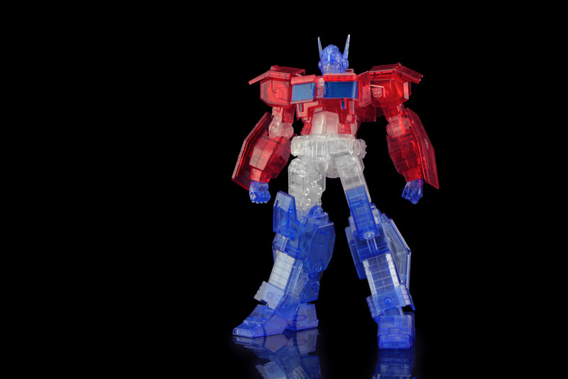 TRANSFORMERS Flame Toys Furai Model Optimus Prime (Clear ver.)