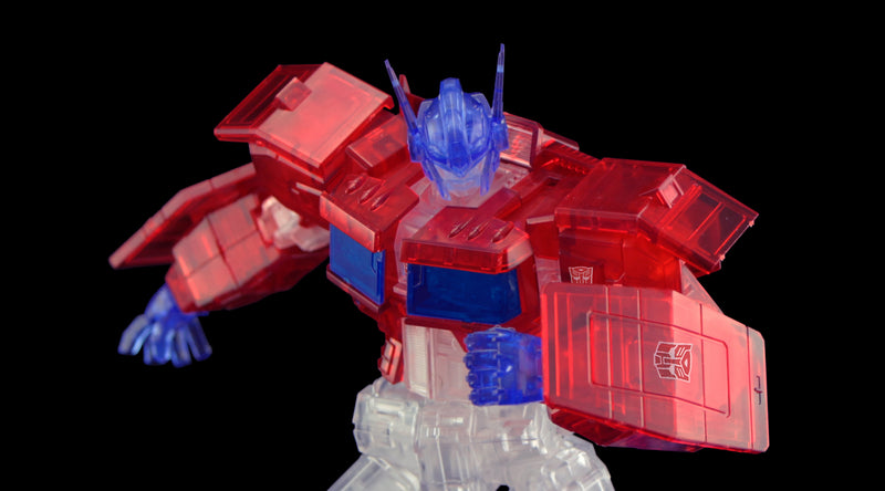 TRANSFORMERS Flame Toys Furai Model Optimus Prime (Clear ver.)