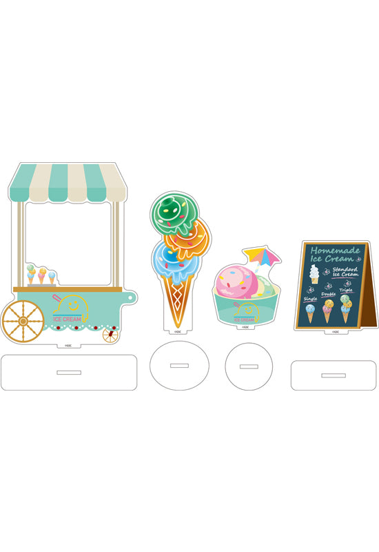 Nendoroid More Acrylic Stand Decorations: Ice Cream Parlor