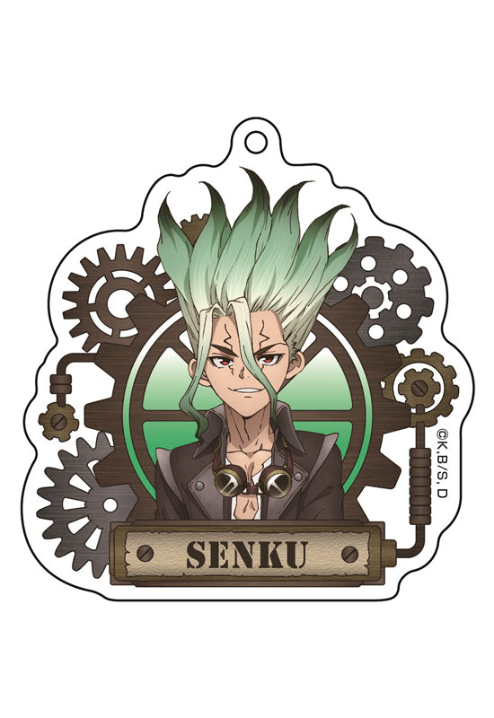 Dr. Stone Medicos Entertainment Original Illustration Acrylic Key Chain 1 Ishigami Senku