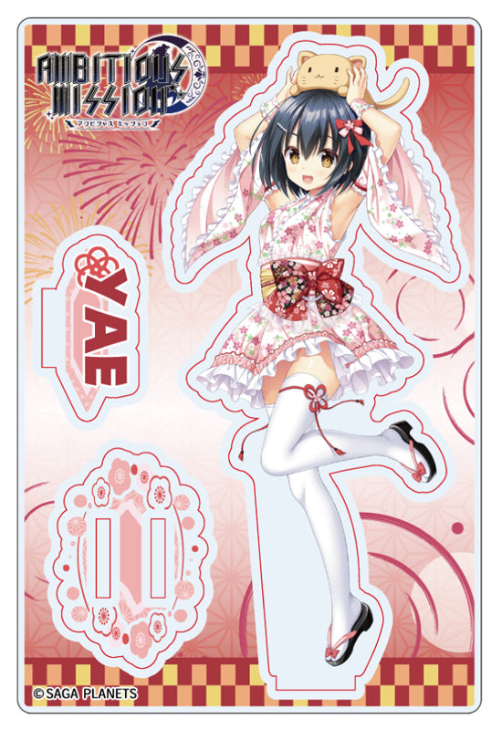 Ambitious Mission Midobiyo Original Illustration Acrylic Stand Ishikawa Yae