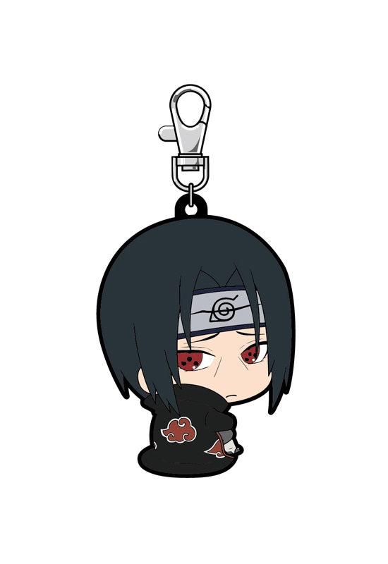 NARUTO HMA Bocchi-kun Series Rubber Mascot Uchiha Itachi