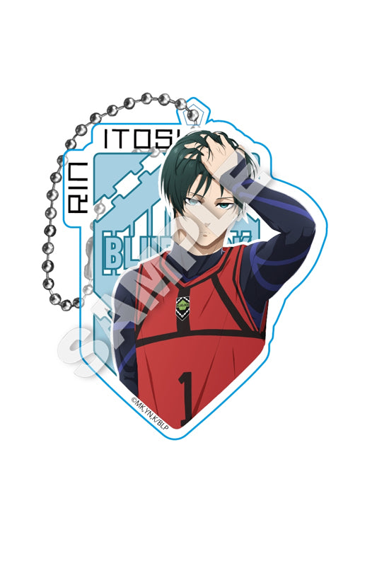 Blue Lock Y Line Acrylic Key Chain Itoshi Rin