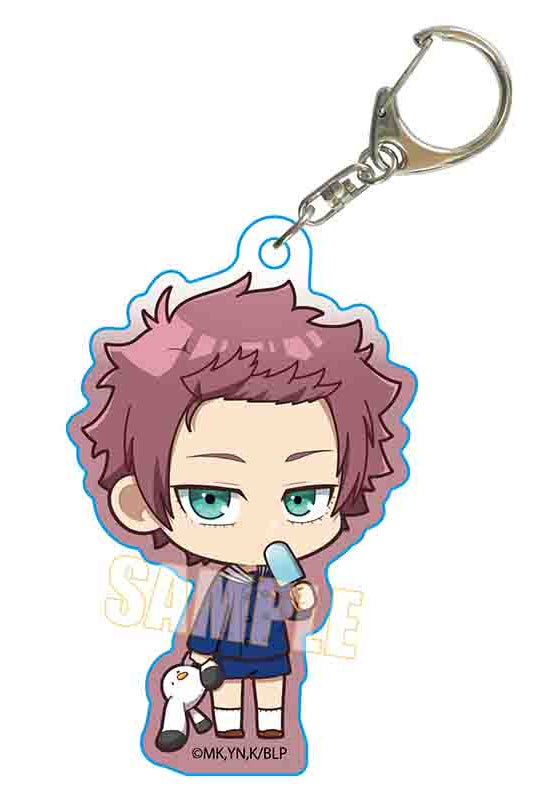 Blue Lock Bell House Acrylic Key Chain Itoshi Sae Kindergarten Ver.