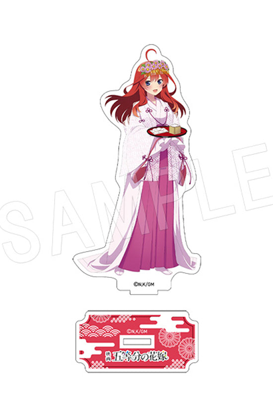 The Quintessential Quintuplets Movie Chugai Mining Acrylic Stand Miko Ver. Itsuki