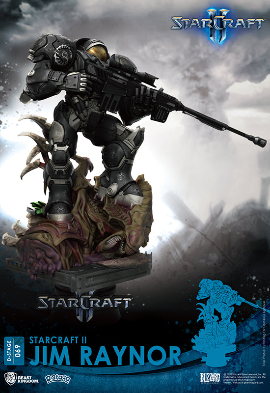 STARCRAFT II BEAST KINGDOM JIM RAYNOR