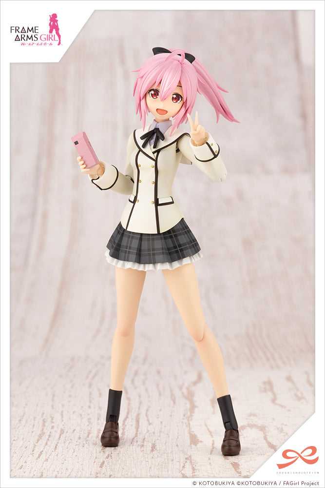 SOUSAISHOJOTEIEN Kotobukiya AO GENNAI (WAKABA GIRLS’ HIGH SCHOOL WINTER CLOTHES) DREAMING STYLE HAPPY MONOCHROME