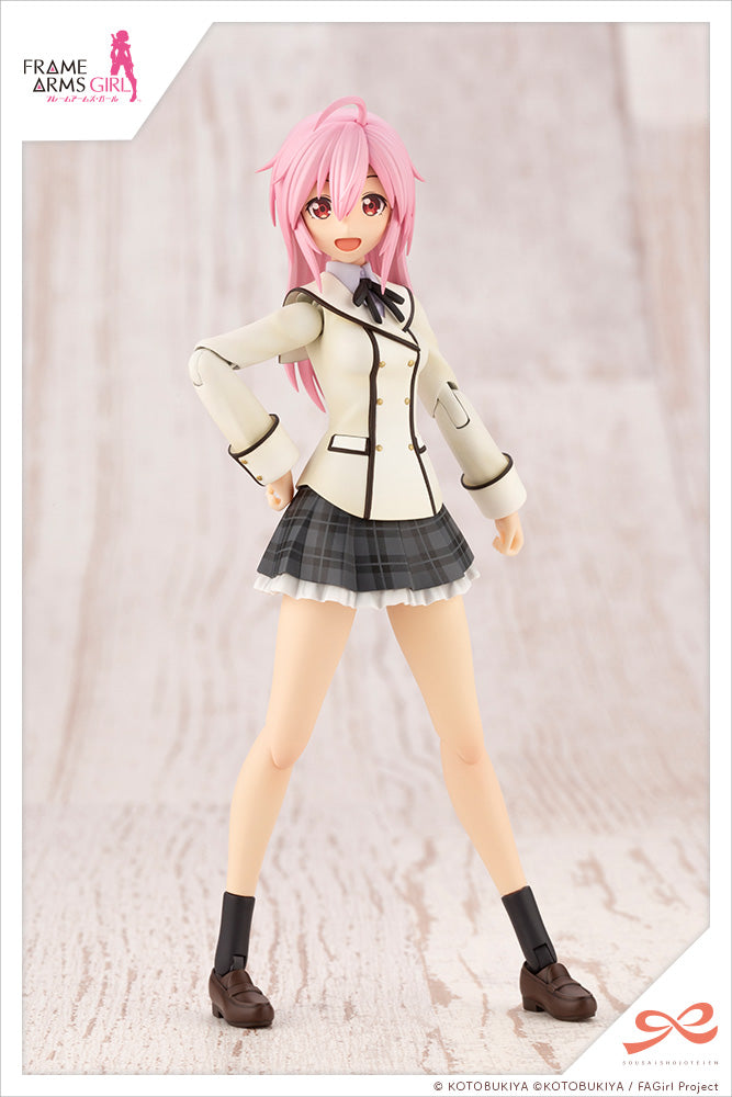 SOUSAISHOJOTEIEN Kotobukiya AO GENNAI (WAKABA GIRLS’ HIGH SCHOOL WINTER CLOTHES) DREAMING STYLE HAPPY MONOCHROME