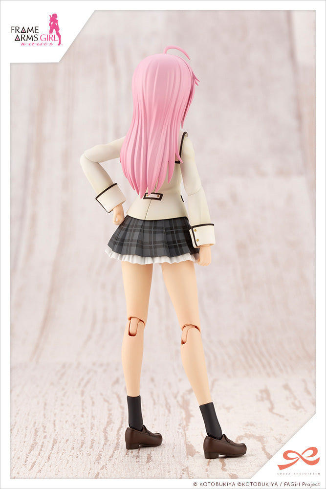 SOUSAISHOJOTEIEN Kotobukiya AO GENNAI (WAKABA GIRLS’ HIGH SCHOOL WINTER CLOTHES) DREAMING STYLE HAPPY MONOCHROME