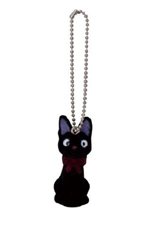Kiki's Delivery Service Sekiguchi Studio Ghibli Flocking Key Chain Jiji (resale)