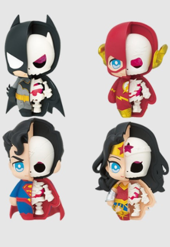 PUZZLE MASCOT KAITAI FANTASY MEGAHOUSE Justice League (Set of 4 Characters)
