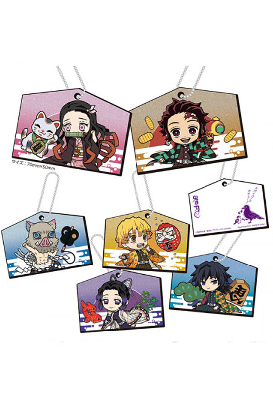 DEMON SLAYER MEGAHOUSE KIRAKIRA Acrylic Mascot Ver.EMA (Set of 6 Characters)