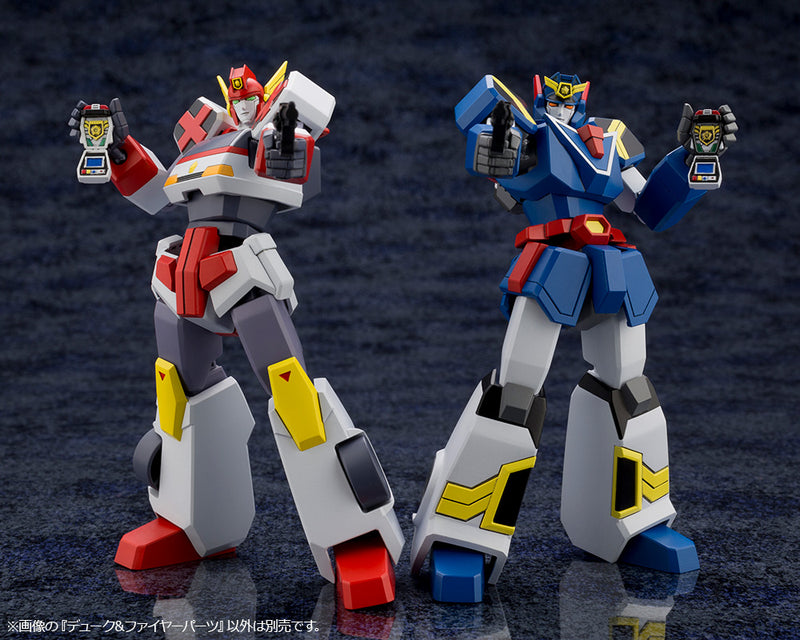 The Brave Police J- Kotobukiya The Brave Police J-Decker DUKE & FIRE PARTS Model Kit Decker DUKE & FIRE PARTS Model Kit