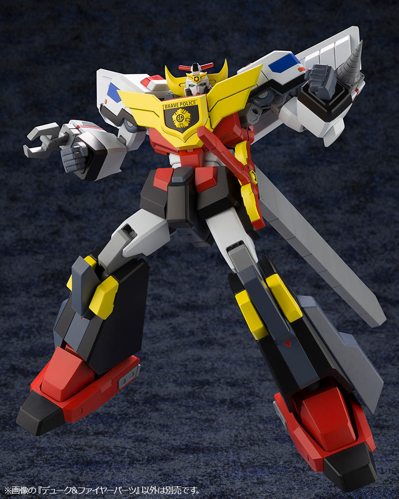 The Brave Police J- Kotobukiya The Brave Police J-Decker DUKE & FIRE PARTS Model Kit Decker DUKE & FIRE PARTS Model Kit