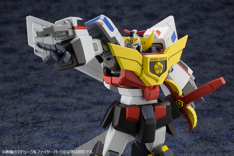 The Brave Police J- Kotobukiya The Brave Police J-Decker DUKE & FIRE PARTS Model Kit Decker DUKE & FIRE PARTS Model Kit