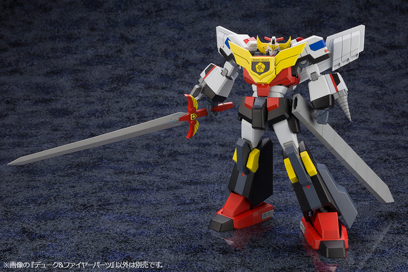 The Brave Police J- Kotobukiya The Brave Police J-Decker DUKE & FIRE PARTS Model Kit Decker DUKE & FIRE PARTS Model Kit