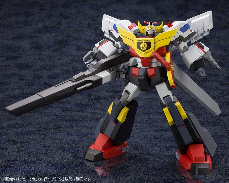 The Brave Police J- Kotobukiya The Brave Police J-Decker DUKE & FIRE PARTS Model Kit Decker DUKE & FIRE PARTS Model Kit