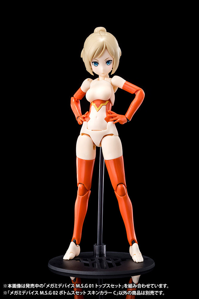 Modeling Support Goods Kotobukiya MEGAMI DEVICE M.S.G 02 BOTTOMS SET SKIN COLOR C