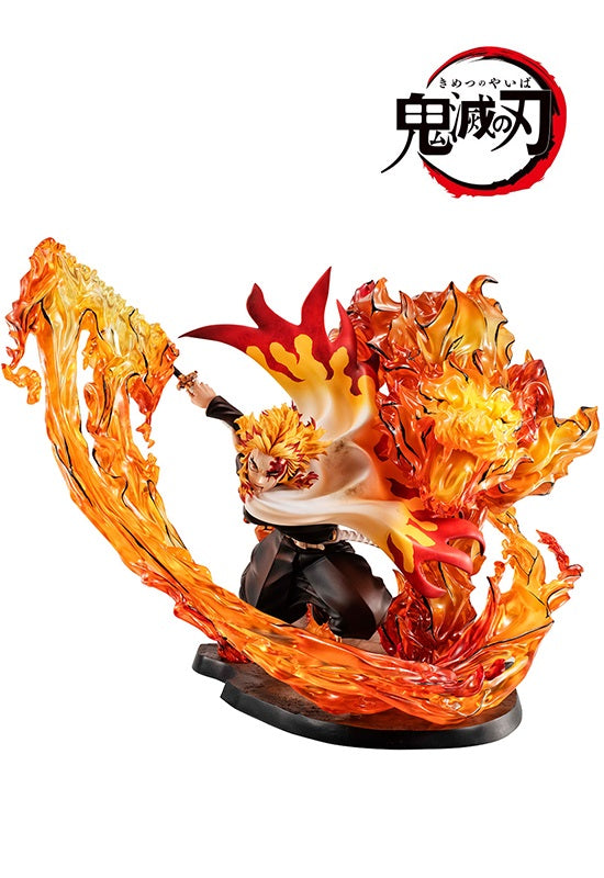 Demon slayer：Kimetsu no Yaiba  MEGAHOUSE Precious G.E.M.Series Kyojuro Rengoku  Flame Breathing Fifth Form：Flame Tiger