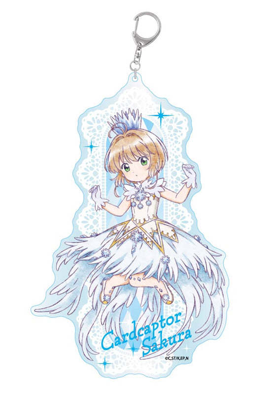 Cardcaptor Sakura: Clear Card Arc GRANUP Mini Character Acrylic Key Chain Big Kinomoto Sakura B