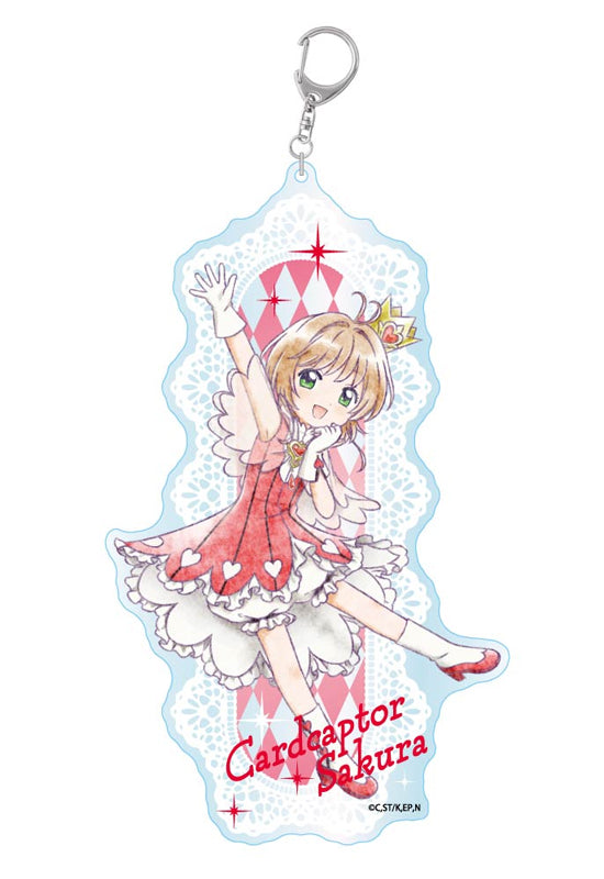 Cardcaptor Sakura: Clear Card Arc GRANUP Mini Character Acrylic Key Chain Big Kinomoto Sakura C