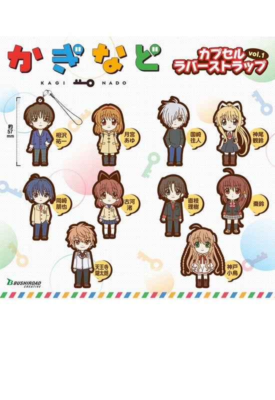 Kaginado Bushiroad Creative Capsule Rubber Strap Vol. 1 (1 Random)