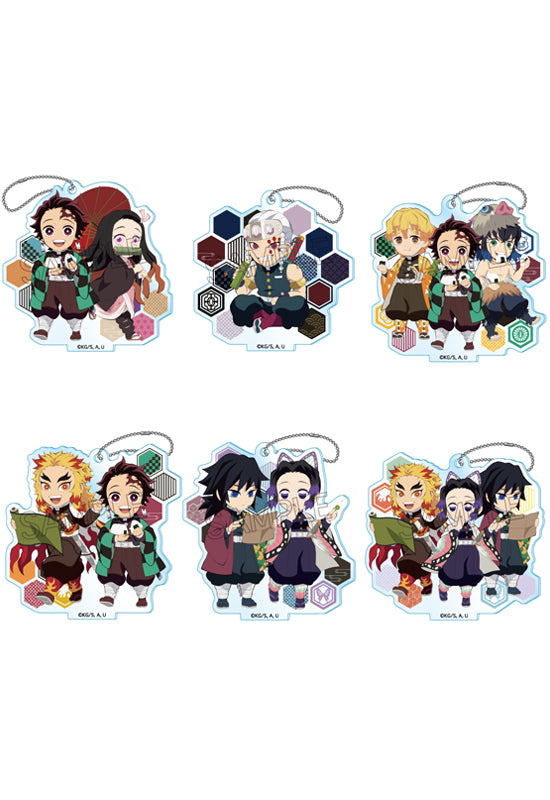 Demon Slayer: Kimetsu no Yaiba Twinkle Kaido Walking Series Acrylic Key Chain Vol. 2 (1 Random)